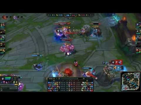 SBENU Nuclear - Jhin contra Lucian - KR LOL SoloQ Highlights