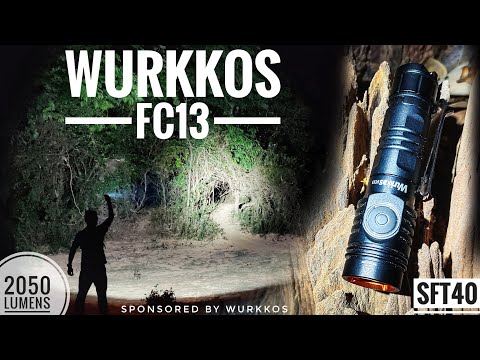 Wurkkos FC13 SFT40 Review vs FC13 XHP50.3 HD (customized)