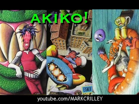 Akiko: A Look at My 1990's Comics [Vid #1]