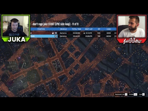 Amir vs. Juka - Live do Sabaha - GTA 5 RAGE 2 TRKE!!!