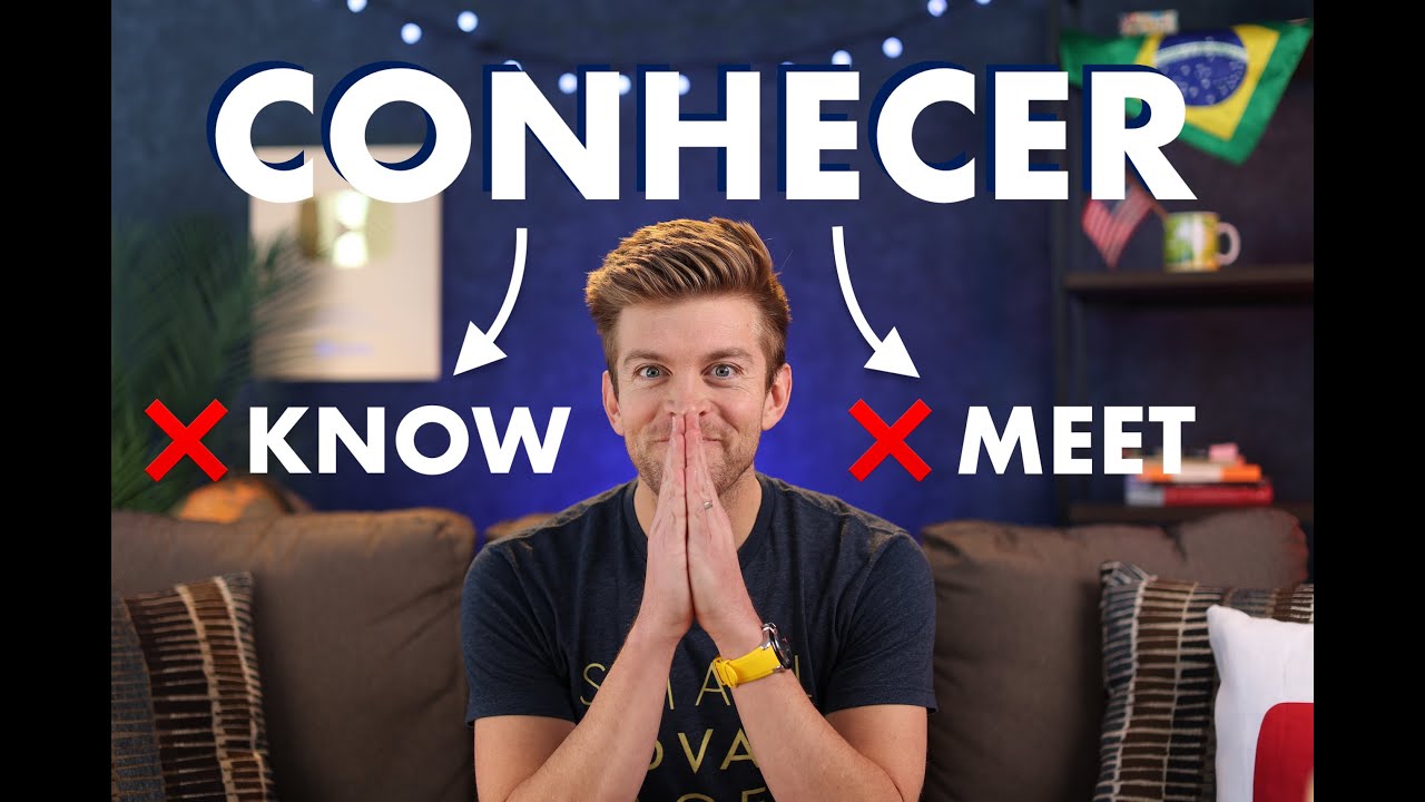 PQ NÃO DÁ PRA TRADUZIR "CONHECER" | QUICK TIP #33