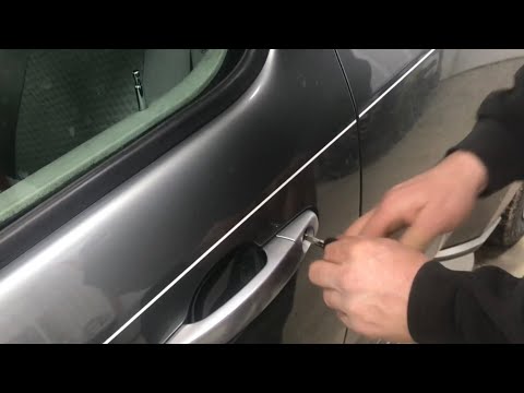 fix STUBBORN auto door lock actuator solenoid chevy hhr