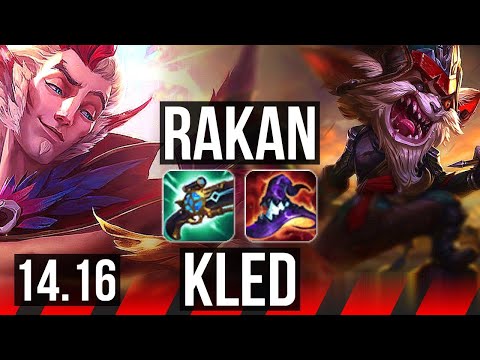 RAKAN vs KLED (TOP) | 3/1/12, 800+ games | BR Master | 14.16