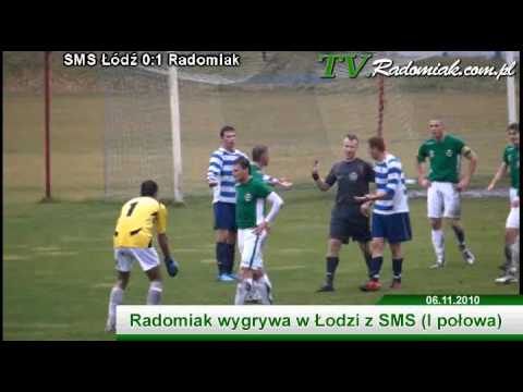 SMS Łódź - Radomiak Radom. III liga sezon 2010/2011 cz. 1.