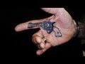 Phills Hand Gun (Part 1) at Adventure tattoo studios ...