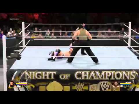 Night Of Champions Neville VS Luke Harper