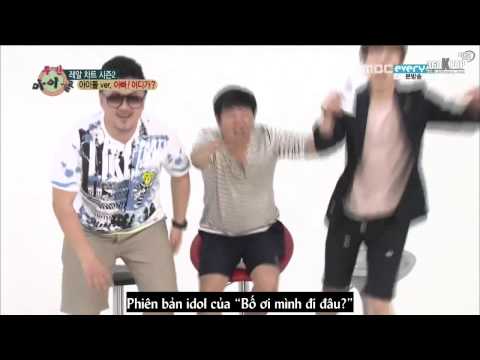 Vietsub] 130703 Weekly Idol Ep 102 Cut   Dad! Where are you going! Special [360kpop]