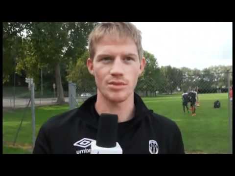 Charbonnier et Manceau d'Angers SCO avant le déplacement à Monaco