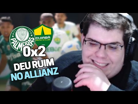 CASIMIRO ASSISTINDO LANCES DE PALMEIRAS 0X2 CUIABÁ PELA 17ª RODADA BRASILEIRÃO | Cortes do Casimito