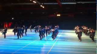 preview picture of video 'Drammen tattoo 2012 - Strømsgodset musikkorps, Norway'