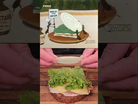 Enjoying The Antz Sandwich Building Assembly Line!🥪 #shorts #merriemelodies #sandwich #warnerbros