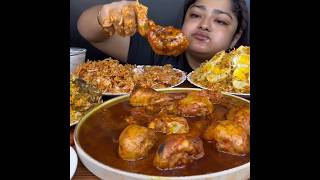 Download lagu ASMR: EATING SPICY CHICKEN CURRY🔥 BASMATI RICE || #shorts #mukbangn#asmreating #mukbangasmr #asmr mp3