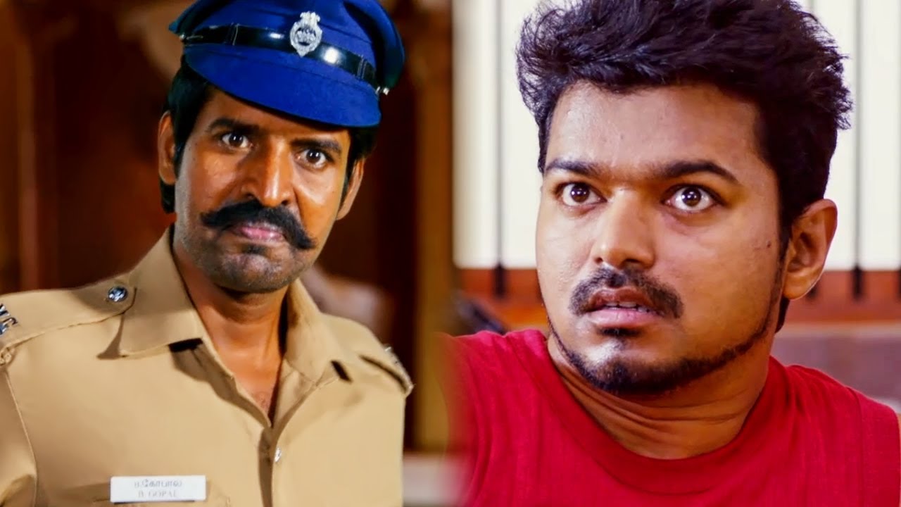 विजय इस पुलिस वाले का वर्दी फाड़ रहा है l Policewala Gunda 2 Movie Best Scene