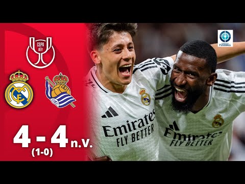 Matchwinner Rüdiger! Real nach wildem Spiel im Finale | Real Madrid - Real Sociedad