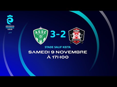 J7 : Saint-Etienne – Fleury (3-2), le résumé