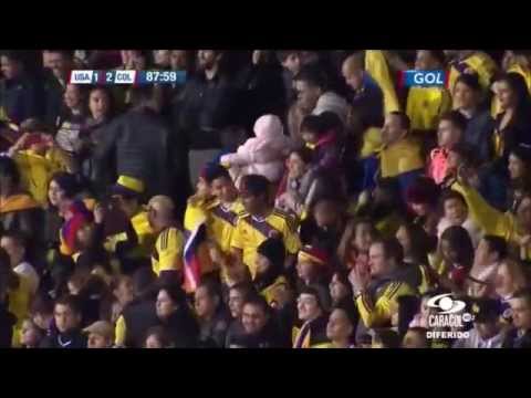 USA Vs Colombia  1x2, Amistoso Internacional, fecha FIFA Noviembre de 2014