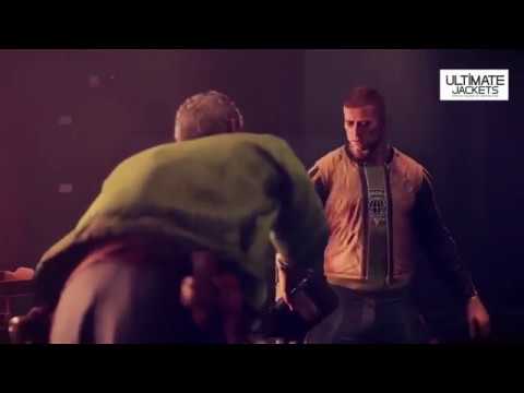The New Colossus Yellow Wolfenstein 2 Leather Jacket