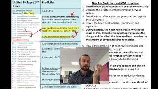 Unified Biology 2022 Predictions and Mock Paper (OCR A Level Biology)