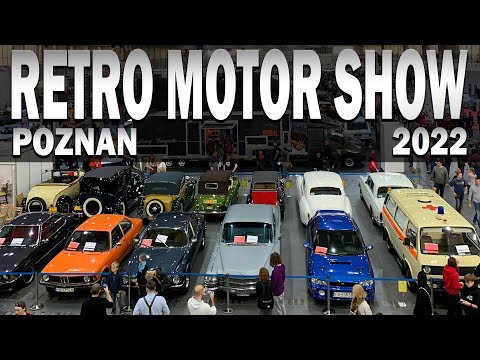 RETRO MOTOR SHOW POZNAŃ - RELACJA Z WYDARZENIA 2022