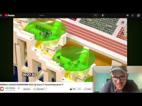 "WHIRLING AROUND" SHOWDOWN EVENT 3 FUNNEL ENDURANCE REACTION - 2023 Jelle's Marble League showdown