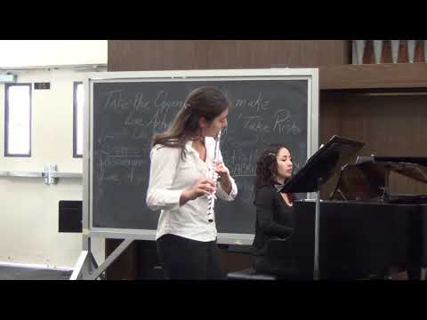 Petunia Rizo: J.S. Bach - Sonata in E-Flat Major (BWV 1031), III. Allegro