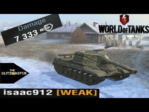 Obj.268  :  7333 Damage 4 Kills (1vs2) First Line isaac912(WEAK)