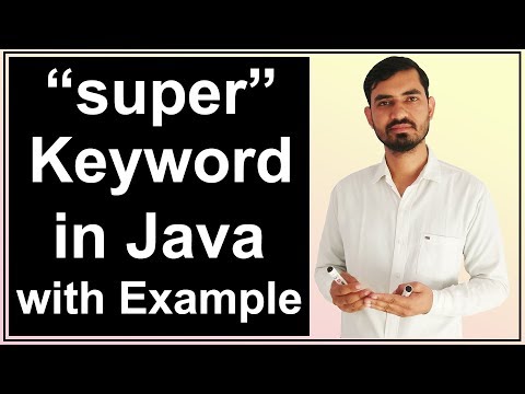 super keyword in java Hindi