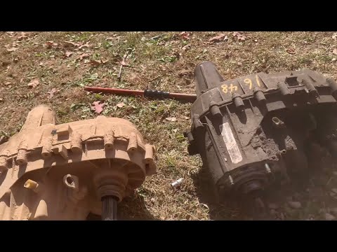 2005 Dodge Ram 1500 transfer case: removal and install