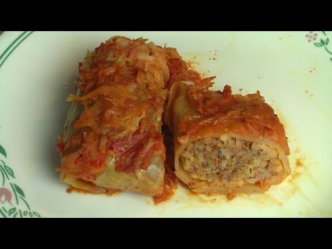 Sarma (Cabbage Rolls), Slovenian recipe