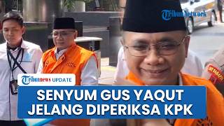 Potret Gus Yaqut Tiba di KPK, Siap Diperiksa Dugaan Kasus Korupsi Kuota Haji: Minal Aidin Wal Faizin