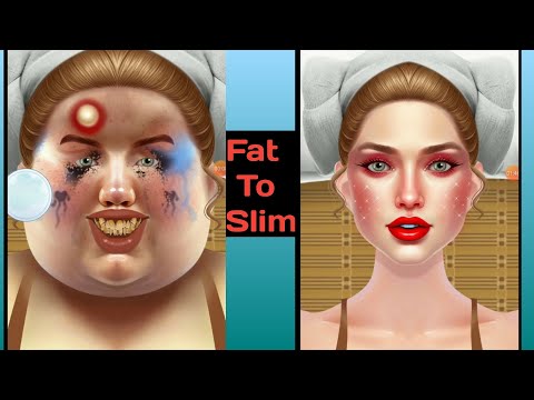 Fat Ugly Face become Beautiful Slim Face||3D Animation video||