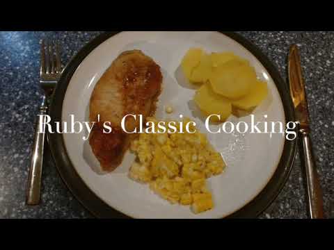 Pork Chops with brown sugar and mustard glaze - Budget Friendly!