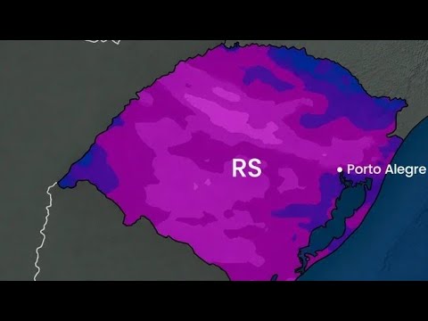 ATENÇÃO! O RIO GRANDE DO SUL ENTRA EM ALERTA PARA UM NOVO PERÍODO DE TEMPORAIS.
