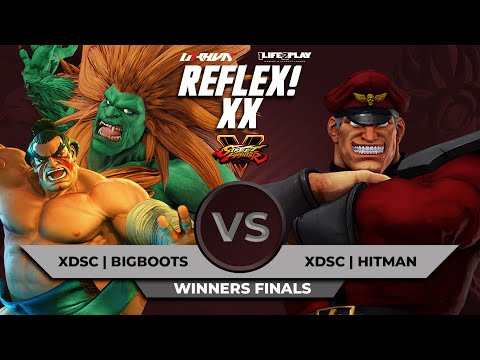 Reflex XX Street Fighter V - Winner Finals - xDSC BigBoots [E Honda, Blanka] v xDSC Hitman [M Bison]