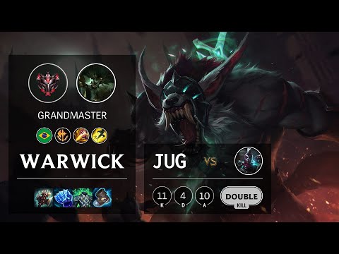 Warwick Jungle vs Ekko - BR Grandmaster Patch 11.2