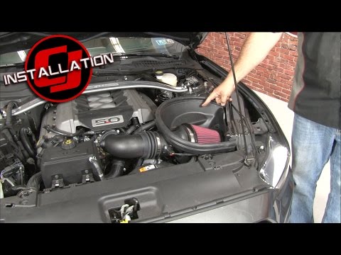 2015-2017 Mustang GT Roush Cold Air Intake Kit Installation