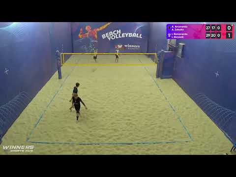 20:25 A. Antonenko / A. Zabuha - I. Romanenko / I. Skrynnik 04.12.2022 | Winners Beach Volleyball