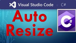 Auto Resize Controls Based On Resize Form: demonstrates how to do it using Winforms C#