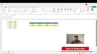 Download the video "Learn SUM, AVERAGE, MAX & MIN in Excel | Excel for Beginners"