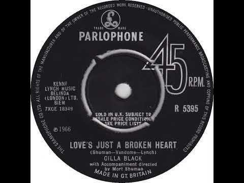 UK New Entry 1966 (20) Cilla Black - Love's Just A Broken Heart