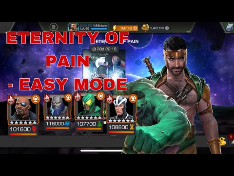 Hercules Cheese Eternity of Pain Easy Mode - who needs skills - Marvel contest of champions