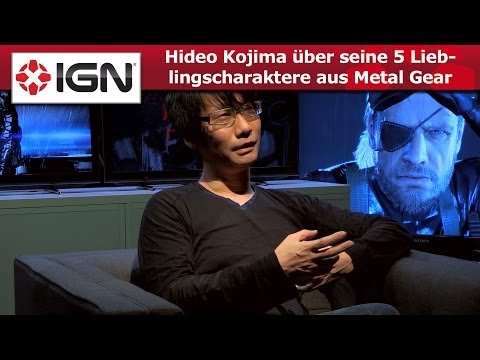 Hideo Kojima spricht über seine Lieblingscharaktere aus Metal Gear