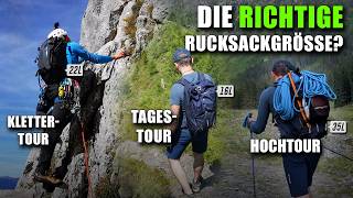 Welche Rucksackgröße? Tipps & Tricks für alle Sommerdisziplinen