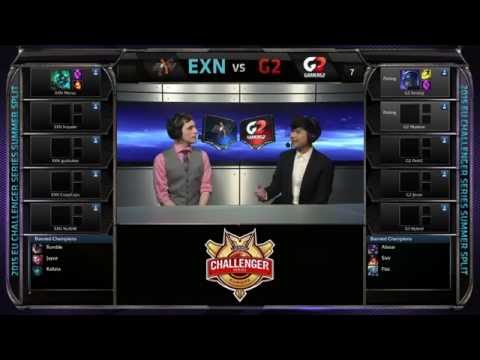 ♠ SEASON 5 ♠ || Ex Nihilo vs Gamers 2 EUCS Summer 2015 Week 3 Day 2 EXN vs G2 W3D2 G2