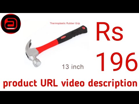 FIBREGLASS NAIL HAMMER 27CM 9081