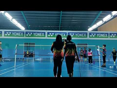 Badminton Women's Double Sniper Team Tournament - Hanis / Fairuz Vs Adriana / Farah Rashdan