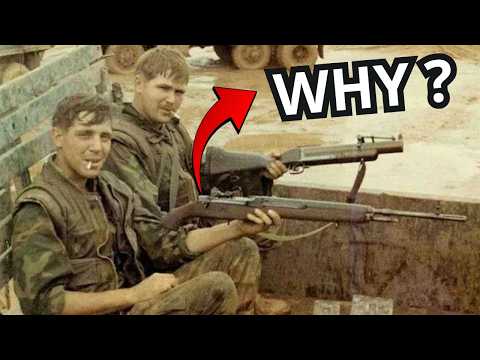 Why did US Soldiers Cut their M14 Rifles in Vietnam