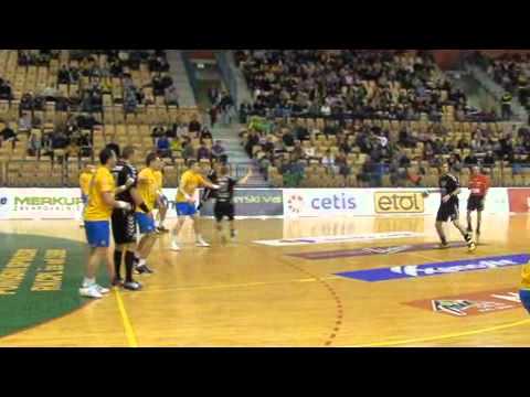 Vrhunci tekme RK Celje Pivovarna Laško:Aarhus Handbold