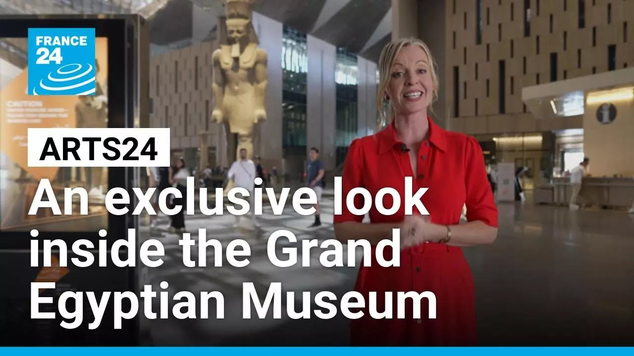 Egypt’s $1 Billion Marvel: Arts24's exclusive look inside the Grand Egyptian Museum • FRANCE 24