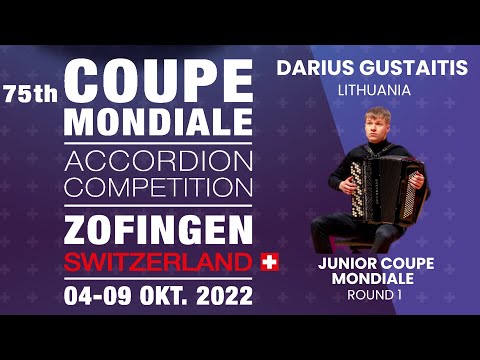 Darius Gustaitis (Lithuania) - Junior Coupe Mondiale Round 1 - 75th Coupe Mondiale 2022